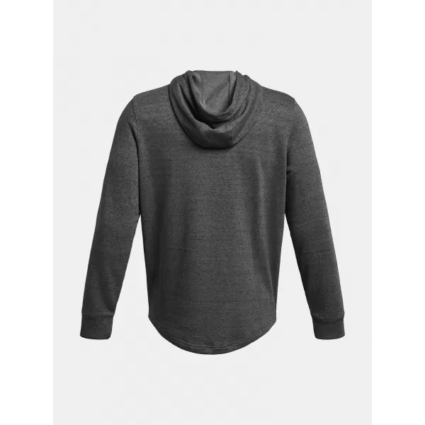  Herren-Sweatshirt UNDER ARMOUR RIVAL TERRY GRAPHIC HOOD 1386047-025 GRAU 