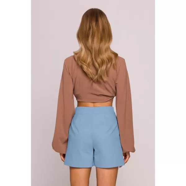  Damen-Shorts MOE M860 HELLBLAU 