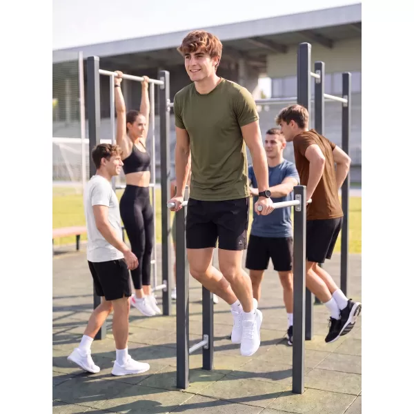  Herren -funktionales Hemd ALTISPORT NoPrint NP/ALM421 MILITÄR 