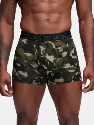 Herren-Boxershorts UNDER ARMOUR M PERF COTTON NOV 3IN 1383892-391 GRÜN