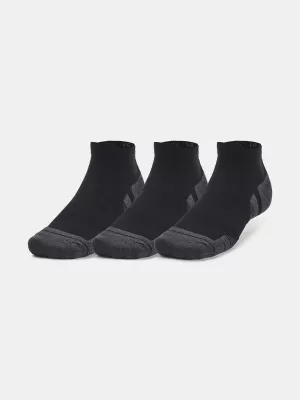 Socken UNDER ARMOUR PERFORMANCE TECH LOW (3 PÁRY) 1379504-001 SCHWARZ