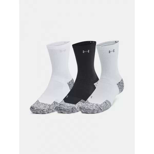  Socken UNDER ARMOUR UNISEX AD PRO MID (3 PÁRY) 1387048-001 SCHWARZ 
