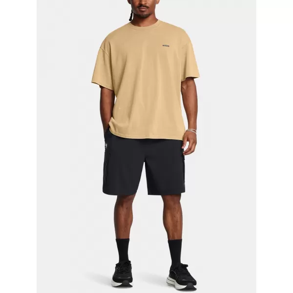  Herrenshorts UNDER ARMOUR VIBE WOVEN CARGO SHORT 1386560-001 SCHWARZ 