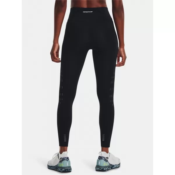  Leggings für Damen UNDER ARMOUR FLYFAST ELITE ANKLE TIGHT 1376820-001 SCHWARZ 