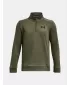 Jungen-Sweatshirt UNDER ARMOUR ARMOUR FLEECE 1/4 ZIP 1373559-390 GRÜN