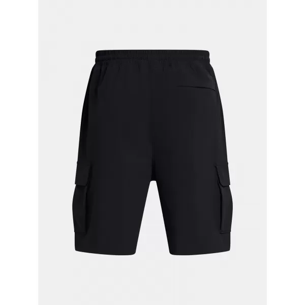  Herrenshorts UNDER ARMOUR VIBE WOVEN CARGO SHORT 1386560-001 SCHWARZ 