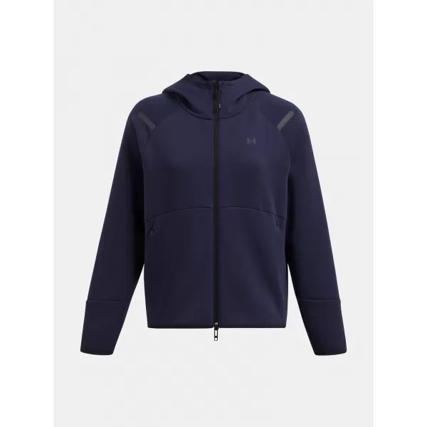  Damen-Sweatshirt UNDER ARMOUR UNSTOPPABLE FLEECE FZ 1379842-410 BLAU 