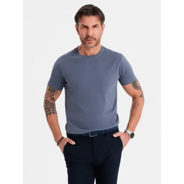  Hemd OMBRE OM-TSBS-0236 BLAUER DENIM 