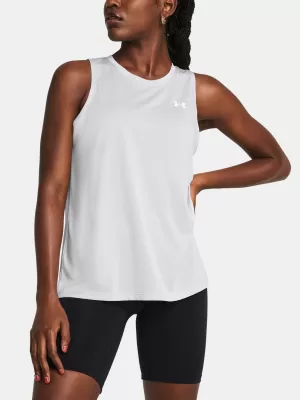 Damen-Tanktop UNDER ARMOUR TECH TANK TWIST 1383656-014 GRAU