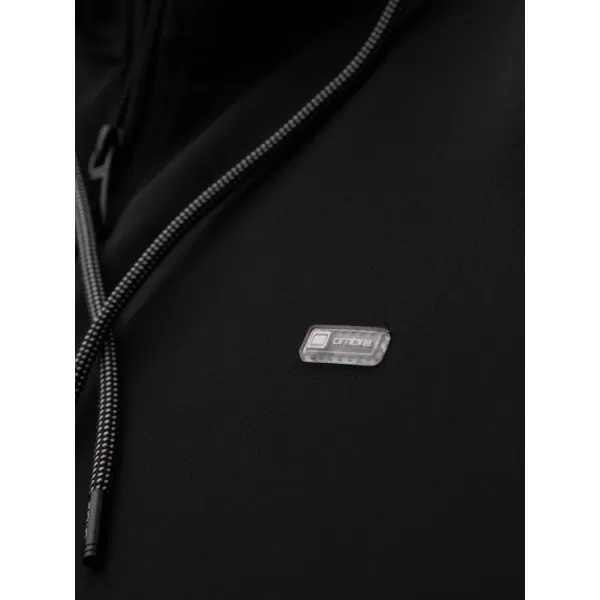  Herren -Sweatshirt OMBRE OM-SSZP-0210 SCHWARZ 