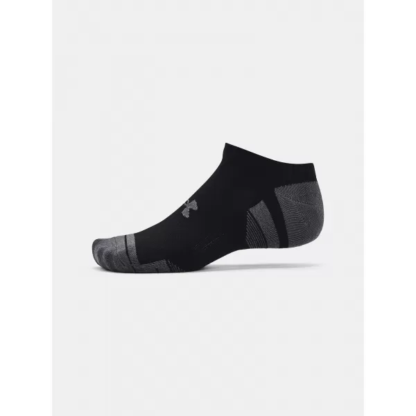  Socken UNDER ARMOUR PERFORMANCE COTTON NS (3 PÁRY) 1379526-001 SCHWARZ 