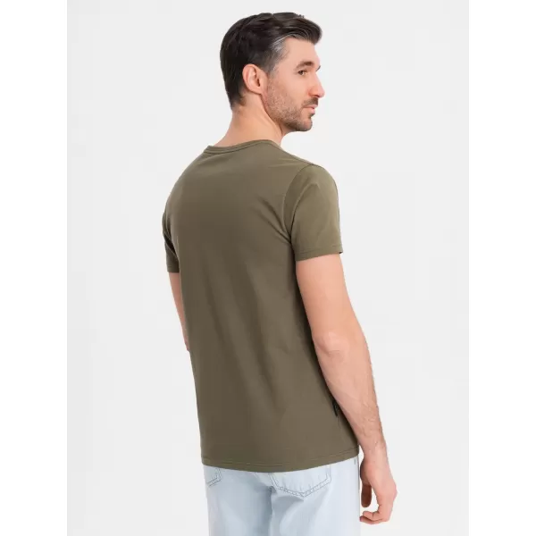  Hemd OMBRE OM-TSBS-0237 DUNKLE OLIVE 