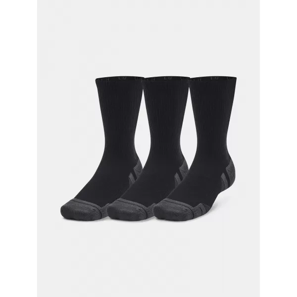  Socken UNDER ARMOUR PERFORMANCE TECH CREW (3 PÁRY) 1379512-001 SCHWARZ 
