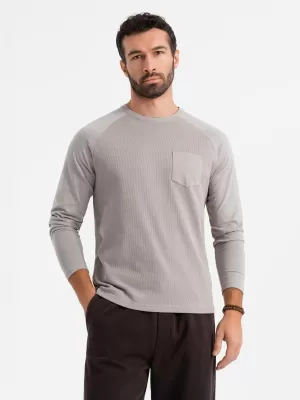Hemd OMBRE OM-LSCL-0109 ASCHE