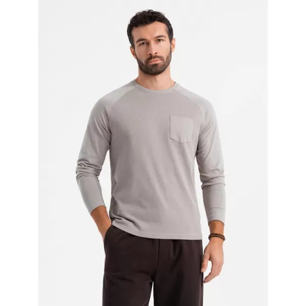  Hemd OMBRE OM-LSCL-0109 ASCHE 