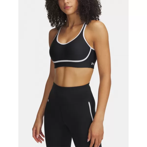 Damen-BH UNDER ARMOUR INFINITY MID PIPED 1389826-001 SCHWARZ 