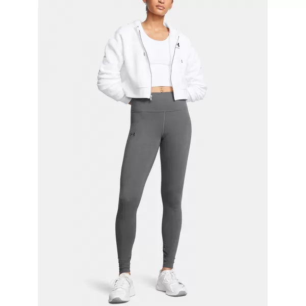  Leggings für Damen UNDER ARMOUR RIVAL LEGGING 1386482-025 GRAU 