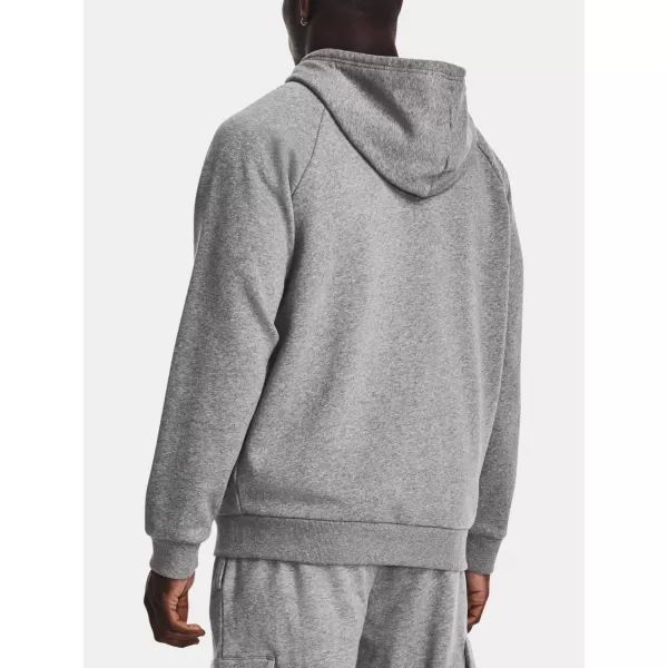  Herren-Sweatshirt UNDER ARMOUR UA RIVAL FLEECE FZ HOODIE GRAU 