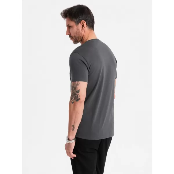  Hemd OMBRE OM-TSBS-0237 GRAPHIT 