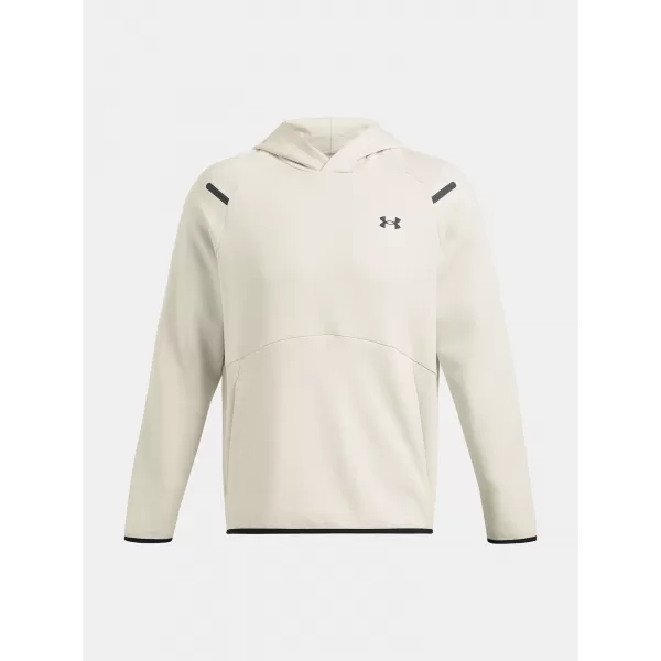  Herren-Sweatshirt UNDER ARMOUR UNSTOPPABLE FLC HD EU 1389350-110 WEIß 