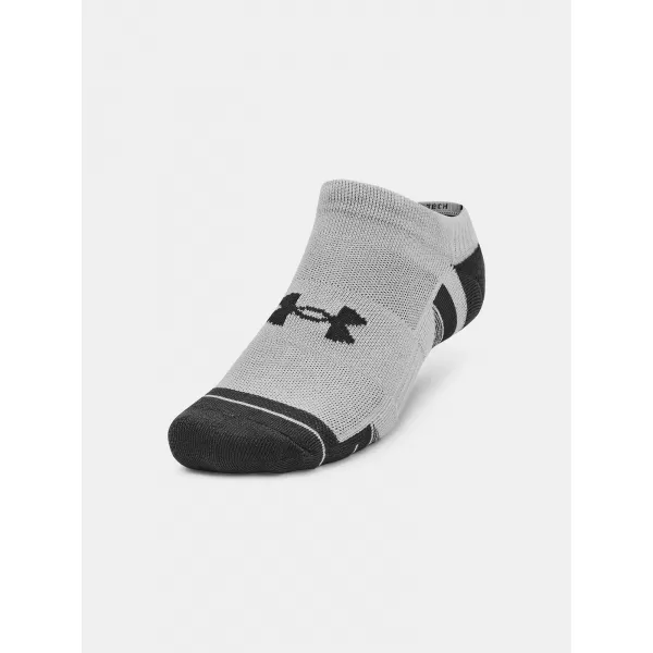  Socken UNDER ARMOUR PERFORMANCE TECH NS (3 PÁRY) 1379503-011 GRAU 