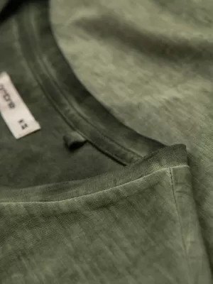 Hemd OMBRE OM-TSWT-0242 OLIVE