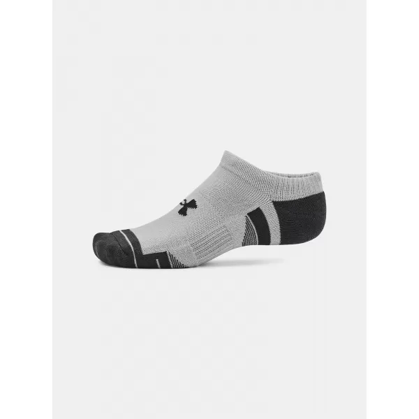  Socken UNDER ARMOUR PERFORMANCE TECH NS (3 PÁRY) 1379503-011 GRAU 
