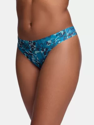 Damenhöschen UNDER ARMOUR PURE STRETCH NS NOV THONG (3KS) 1383894-293 BLAU