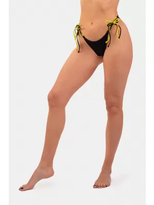 Neon-Bikini-Bademode – Bindeunterteil 452 BLACK Nebbia