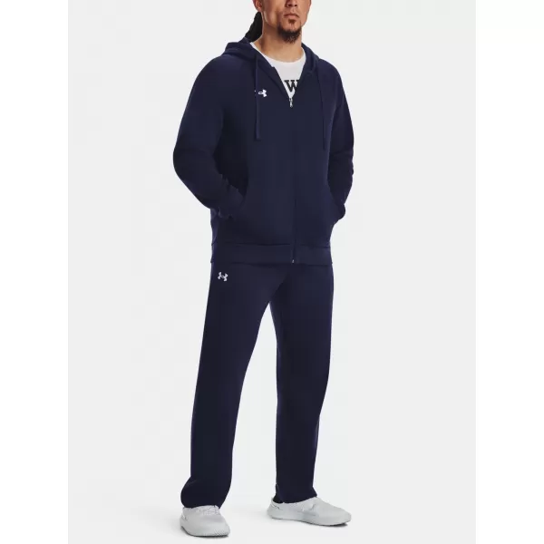  Herren-Sweatshirt UNDER ARMOUR UA RIVAL FLEECE FZ HOODIE BLAU 