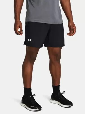 Herrenshorts UNDER ARMOUR LAUNCH 7 UNLINED SHORTS 1382622-001 SCHWARZ