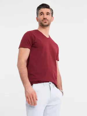 Hemd OMBRE OM-TSBS-0237 KASTANIENBRAUN