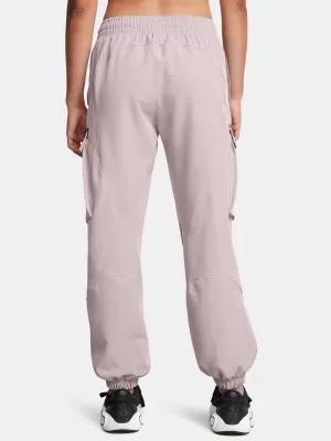 Sporthose für Damen UNDER ARMOUR UNSTOPPABLE CARGO PANT 1386481-015 GRAU