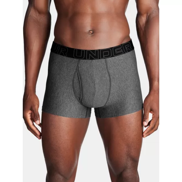  Herren-Boxershorts UNDER ARMOUR M PERF TECH 3IN (1KS) 1383877-025 GRAU 