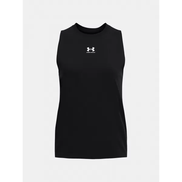  Damen-Tanktop UNDER ARMOUR CAMPUS MUSCLE TANK 1383659-001 SCHWARZ 
