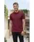 Herren t -Shirt mit einem Kragen ALTISPORT NoPrint NP/ALM302 GRANAT