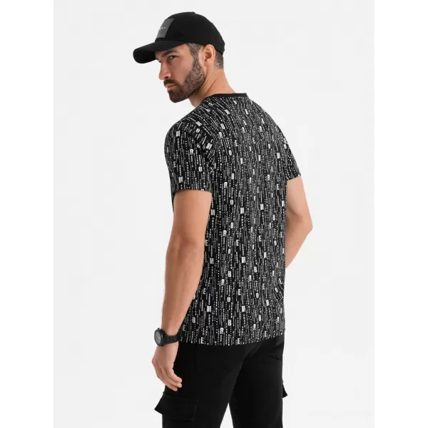  Hemd OMBRE OM-TSFP-0225 SCHWARZ 