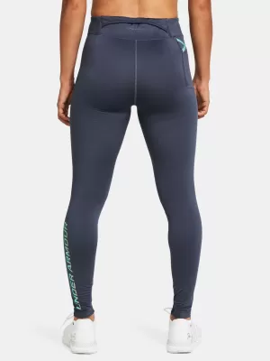 Leggings für Damen UNDER ARMOUR LAUNCH ELITE TIGHT 1379342-044 GRAU