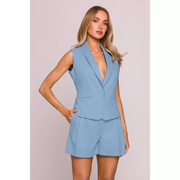  Damen-Shorts MOE M860 HELLBLAU 