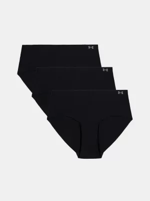 Damenhöschen UNDER ARMOUR PURE STRETCH NS HIP 1383895-001 SCHWARZ