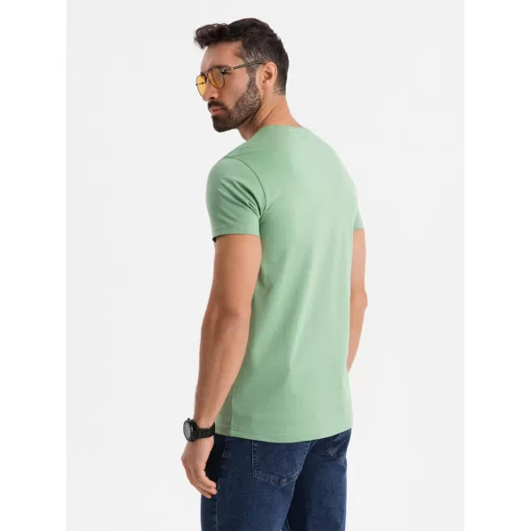  Hemd OMBRE OM-TSBS-0237 GRÜN 