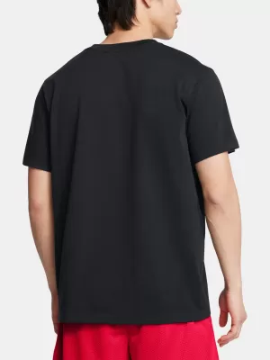 Herren-T-Shirt UNDER ARMOUR HW ARMOUR LABEL SS 1382831-001 SCHWARZ