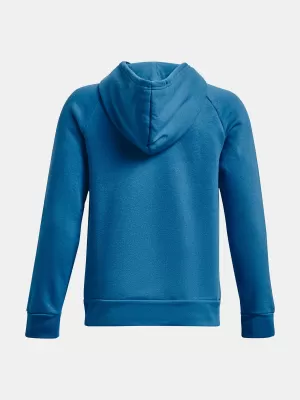 Jungen-Sweatshirt UNDER ARMOUR RIVAL FLEECE HOODIE 1379792-466 BLAU