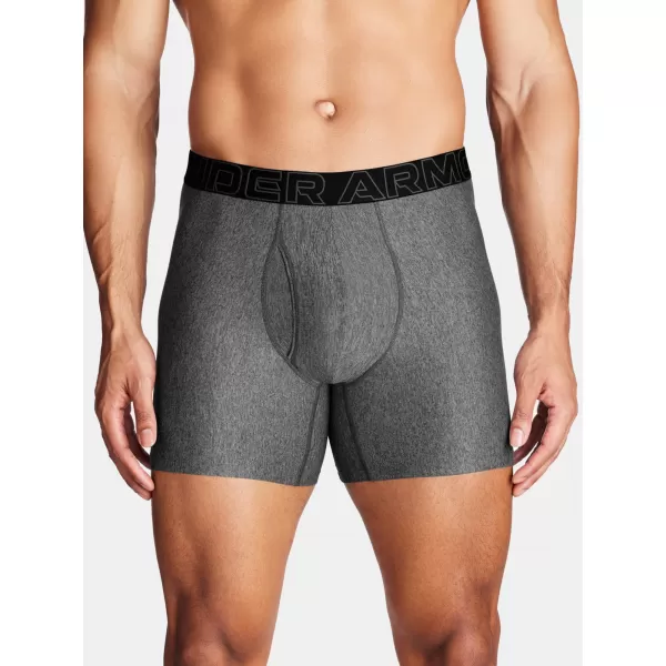  Herren-Boxershorts UNDER ARMOUR M PERF TECH 6IN (1KS) 1383849-025 GRAU 