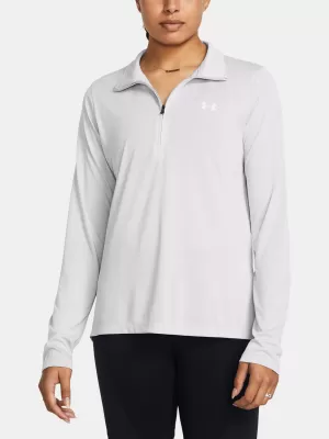 Damen-Sweatshirt UNDER ARMOUR TECH 1/2 ZIP- TWIST 1384225-014 GRAU