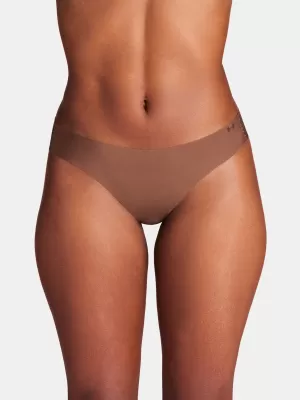 Damen-Tanga UNDER ARMOUR PURE STRETCH NS THONG 1383893-625 BRAUN