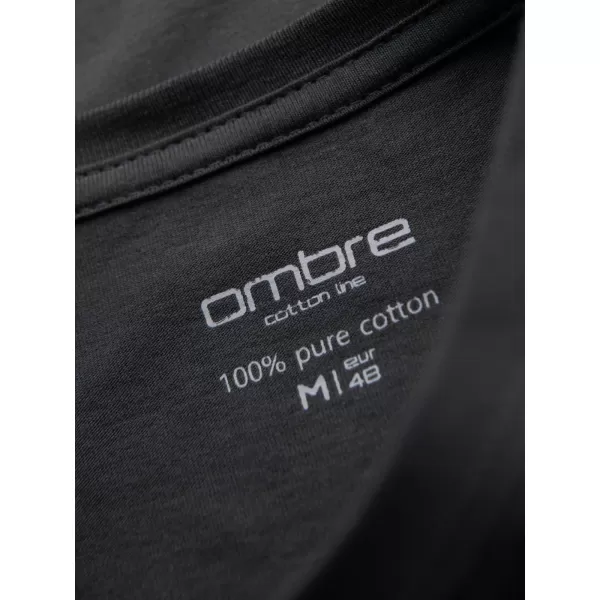  Hemd OMBRE OM-TSBS-0236 GRAPHIT 