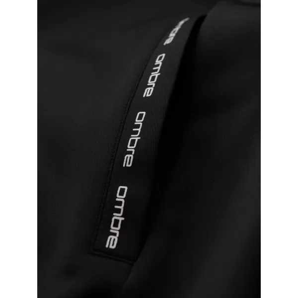  Herren -Sweatshirt OMBRE OM-SSZP-0210 SCHWARZ 