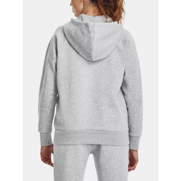  Damen-Sweatshirt UNDER ARMOUR RIVAL FLEECE FZ HOODIE 1379497-012 GRAU 