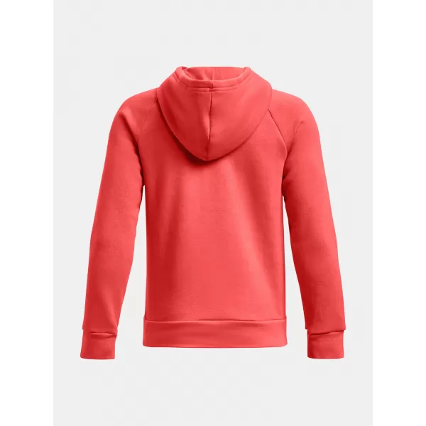  Jungen-Sweatshirt UNDER ARMOUR RIVAL FLEECE BL HOODIE 1379791-690 ROT 